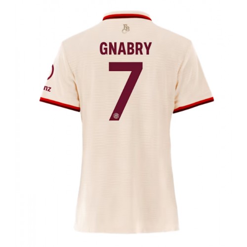 Dámy Fotbalový dres Bayern Munich Serge Gnabry #7 2024-25 Třetí Krátký Rukáv